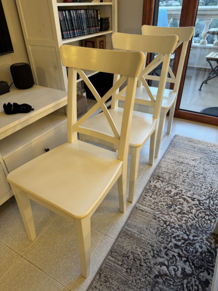 3 x IKEA Stühle Rosentorp