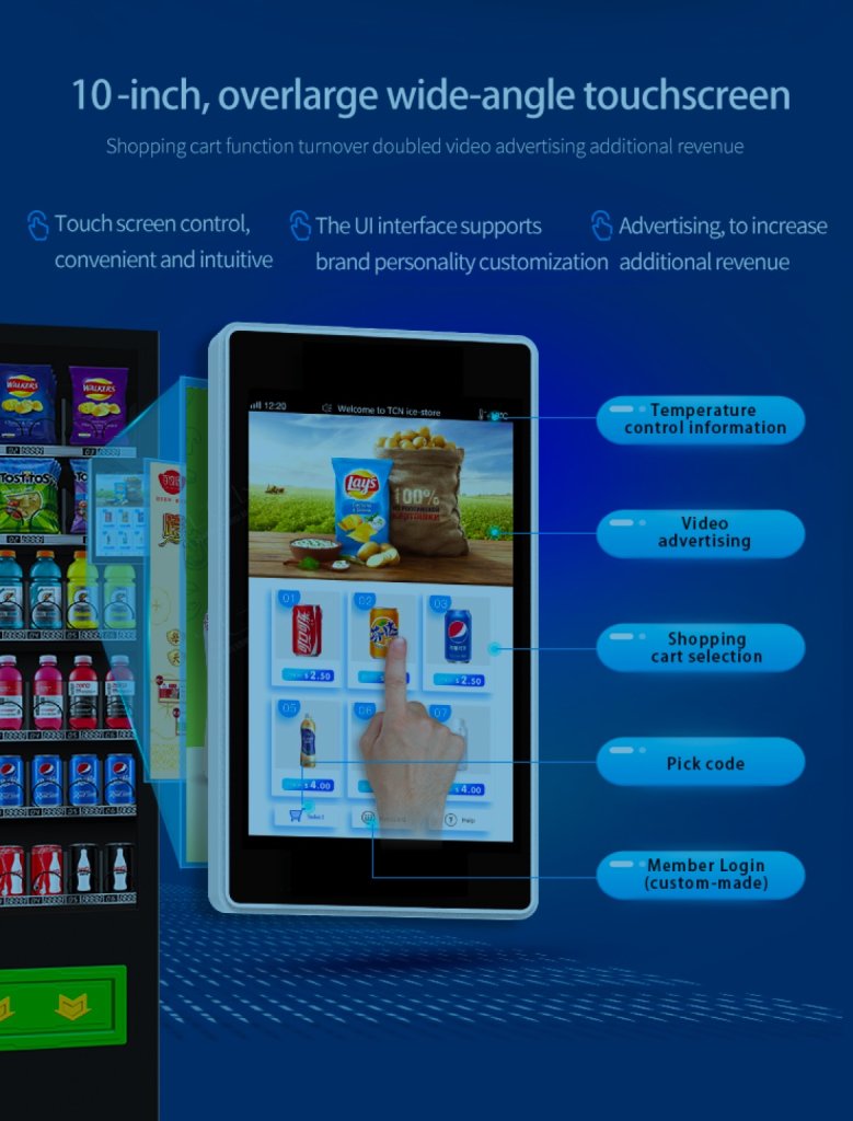 3x Verkaufsautomaten TCN mit Nayax Touchscreen Mallorca