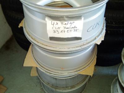 4 aluminium rims Mercedes AMG 8j 17 Et35