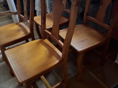 4 Holzstühle