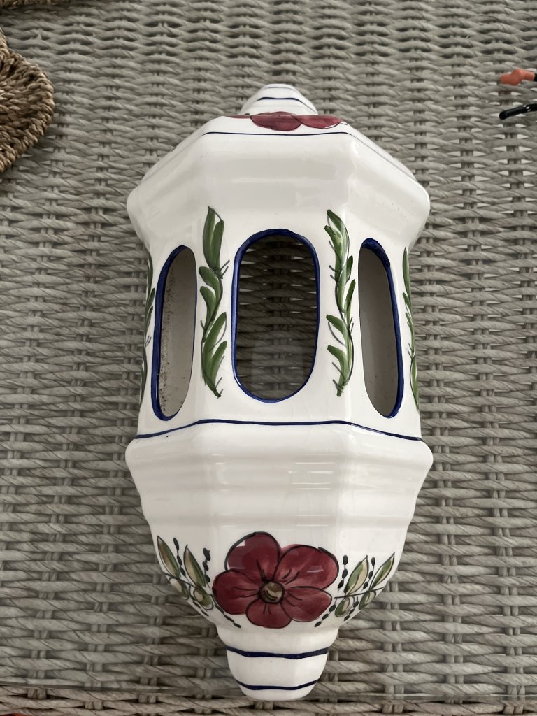4  Keramik Aussenlampenschirme