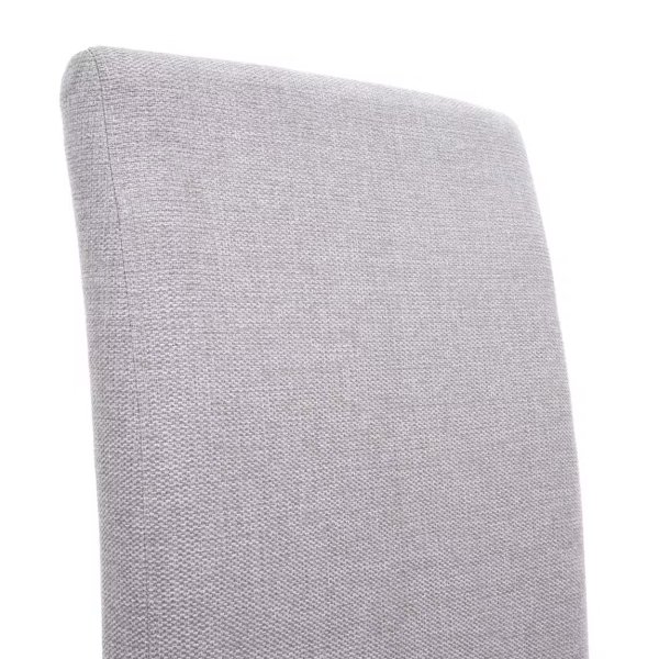 4 Neue Esszimmerstühle in Textil in beige