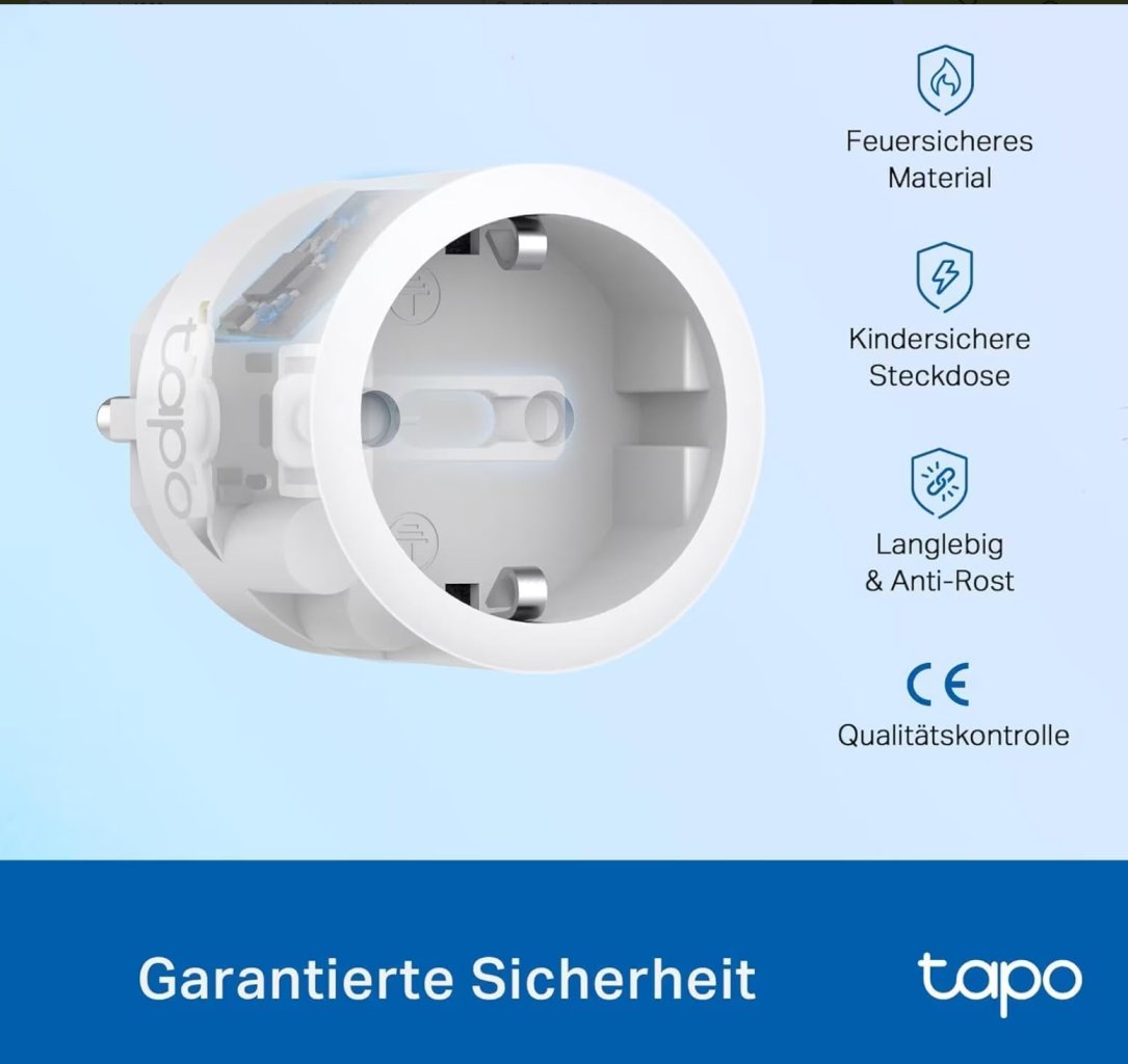 4 Tapo P115 Smarte WLAN Steckdosen + Energieverbrauchskontrolle (bis zu 46 Stück verfügbar)