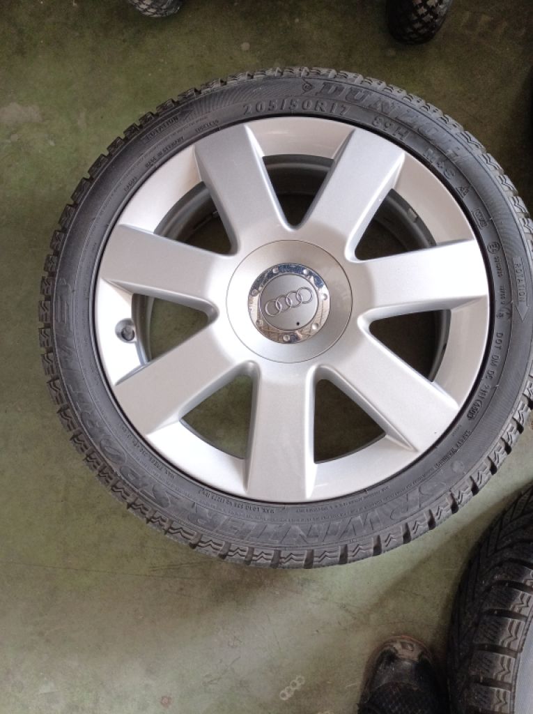 4x Audi TT Speedline 17Zoll Felgen Kompletträder Lochkreis 5x100