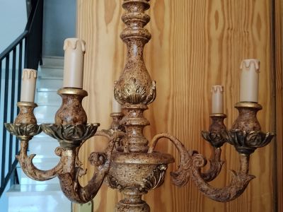 5-armige Lampe