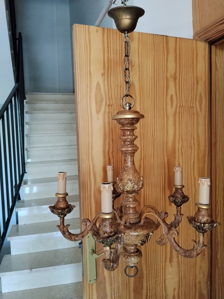 5-armige Lampe