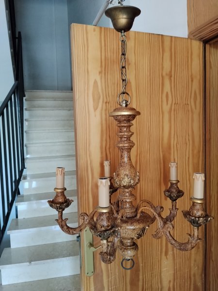 5-armige Lampe
