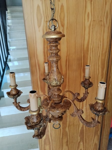 5-armige Lampe