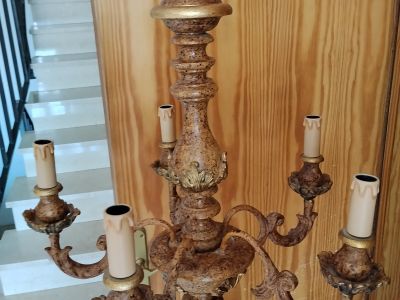 5-armige Lampe