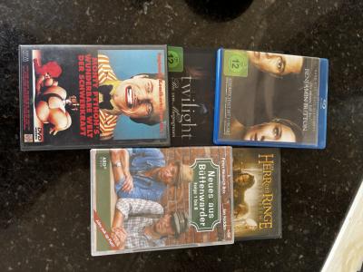 5 well-known feature films on original DVD for sale