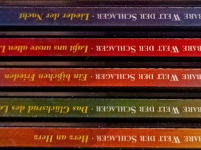 5 CDs de schlager alemán de los años 70, 80, 90