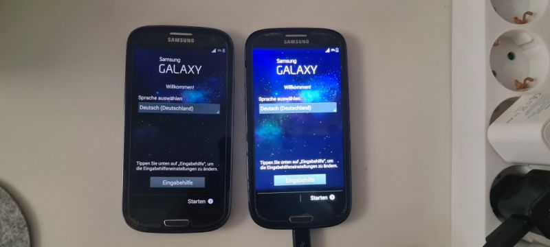 5 Samsung Handys