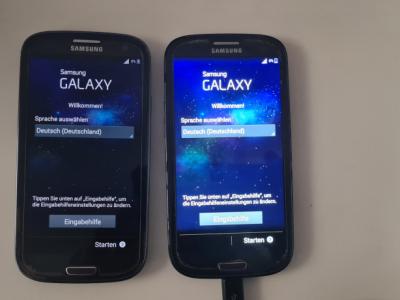 5 Samsung Handys