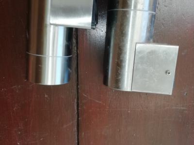 6 Edelstahllampen - Decke oder Wandmontage möglich