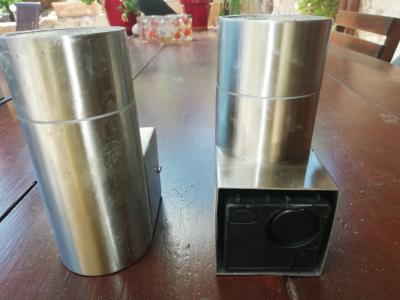 6 Edelstahllampen - Decke oder Wandmontage möglich