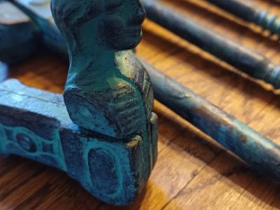 6 soportes para contraventanas, versión de alta resistencia