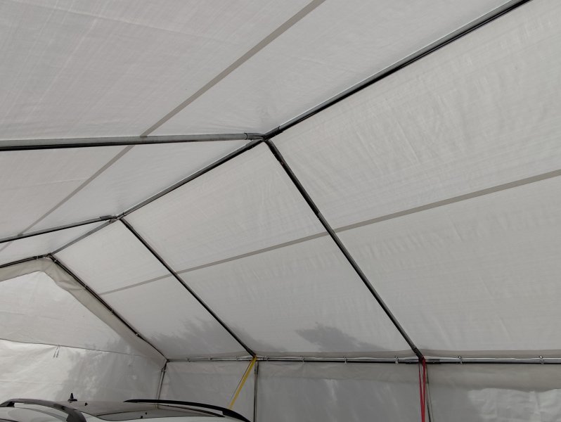 6m x 4m Pavillon Zelt Garage Partyzelt Carport Lagerzelt