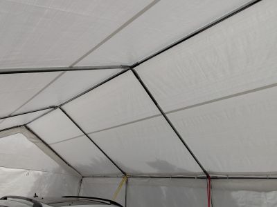 6m x 4m Pavillon Zelt Garage Partyzelt Carport Lagerzelt