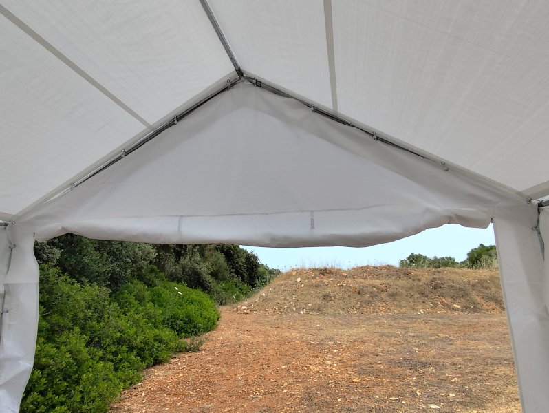 6m x 4m Pavillon Zelt Garage Partyzelt Carport Lagerzelt
