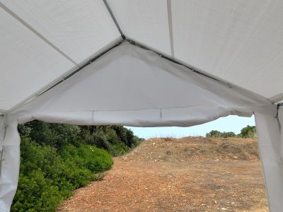 6m x 4m Pavillon Zelt Garage Partyzelt Carport Lagerzelt