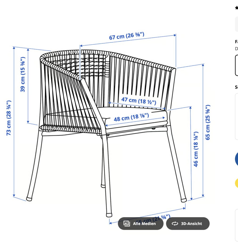 6x IKEA SEGERÖN Armlehnstuhl, dunkelgrün, mit Sitzkissen  wie neu