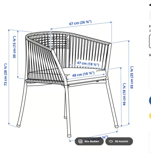 6x IKEA SEGERÖN Armlehnstuhl, dunkelgrün, mit Sitzkissen  wie neu