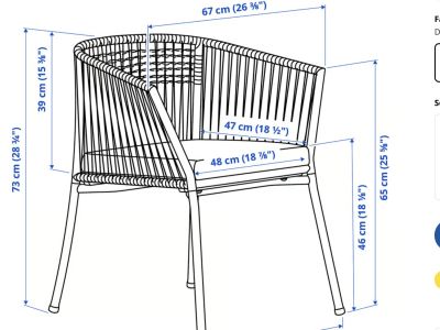 6x IKEA SEGERÖN Armlehnstuhl, dunkelgrün, mit Sitzkissen  wie neu