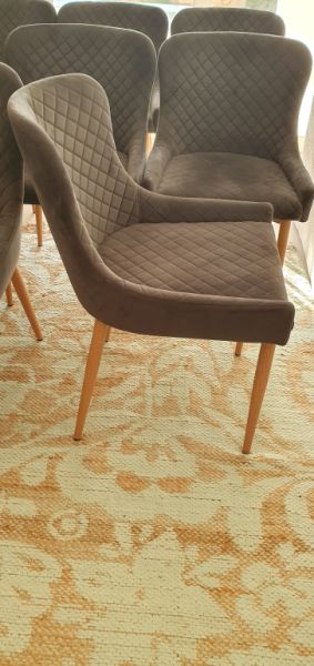 8 elegantes  sillas de comedor