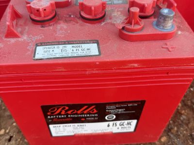 8 Solarbatterien 6V 48V Batteriespeicher für Inselanlage