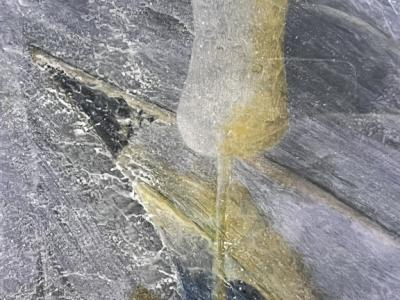 Abstract Art Champagne Glass 70 x 100