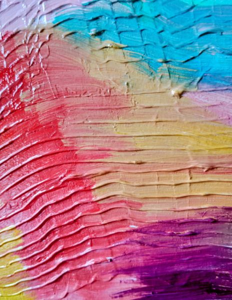 Cuadro al oleo abstracto