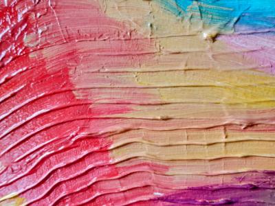 Cuadro al oleo abstracto