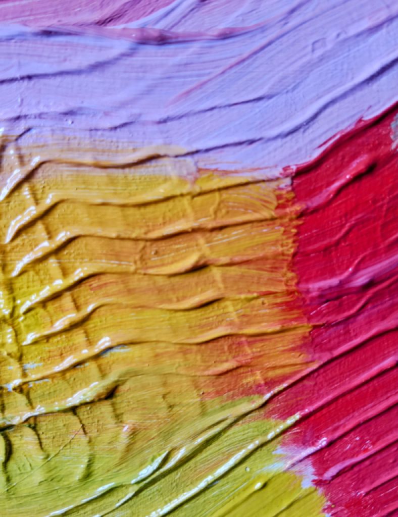 Cuadro al oleo abstracto