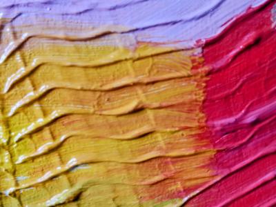 Cuadro al oleo abstracto