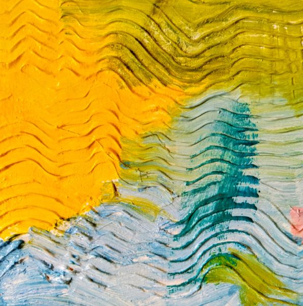 Cuadro al oleo abstracto