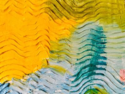 Cuadro al oleo abstracto