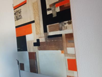 PINTURA ACRÍLICA - Marrón - Naranja