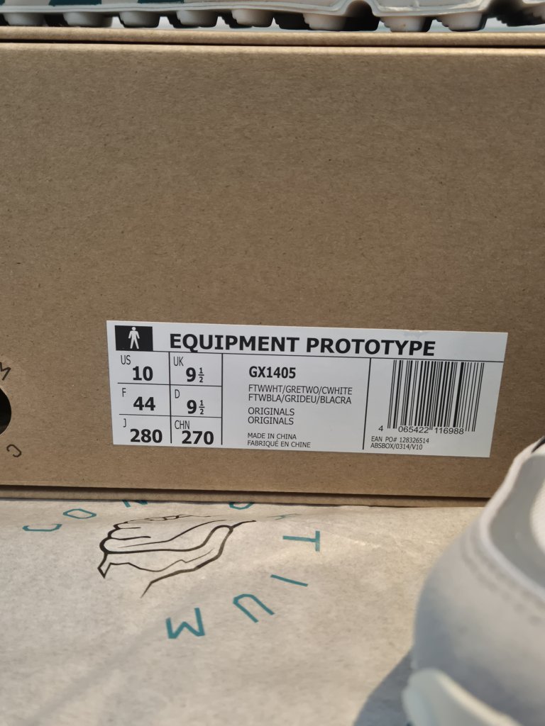 Adidas Equipment Prototype