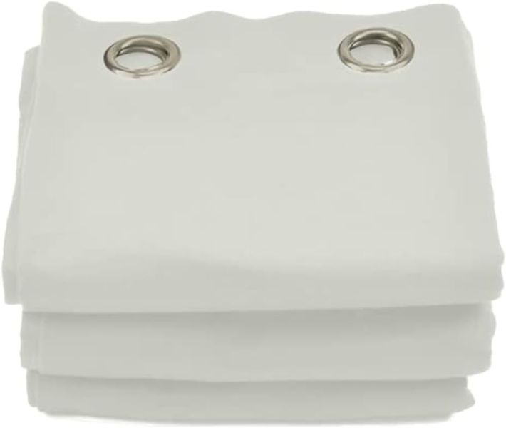 Akustikvorhang von ACOUSPANEL, weiß/creme