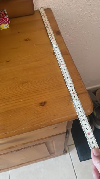 Alcudia - Schöner Vitrinenschrank / Anrichte aus Holz (Landhausstil)  Zu verschenken!