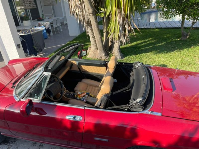 Alfa Spider 2l rot, Bj. 1991