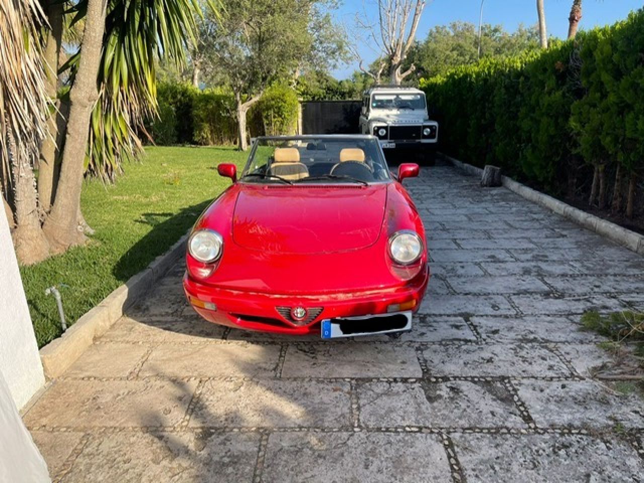 Alfa Spider 2l rot, Bj. 1991