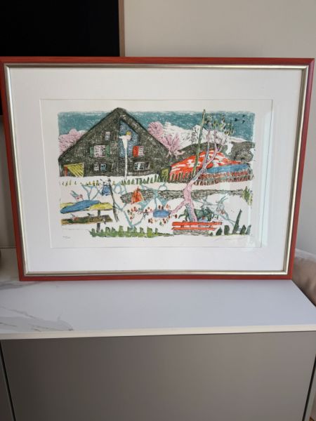 Alois Carigiet – Originalgrafik 1978, signiert & limitiert (200/250) oder eine Kopie