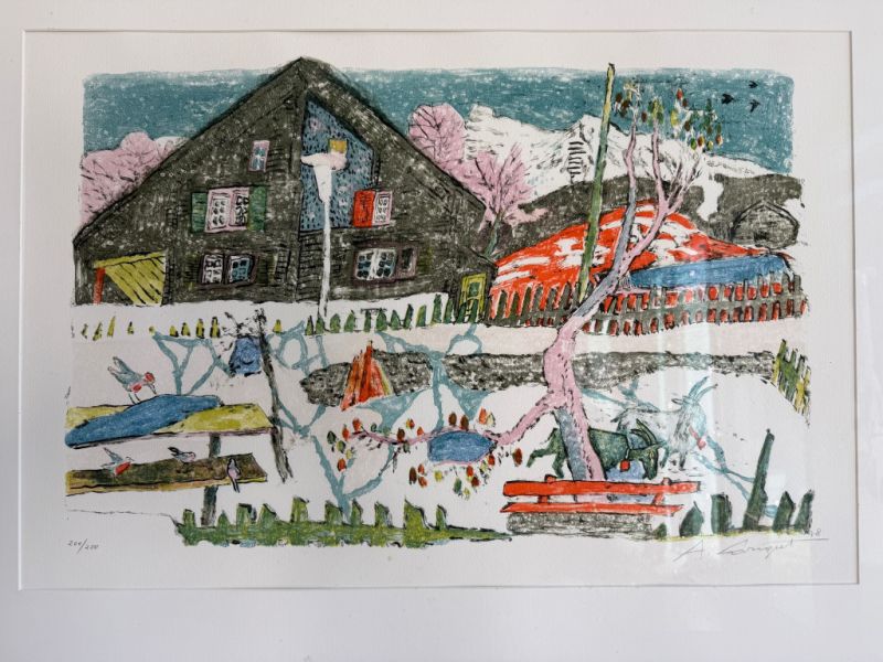 Alois Carigiet – Originalgrafik 1978, signiert & limitiert (200/250) oder eine Kopie