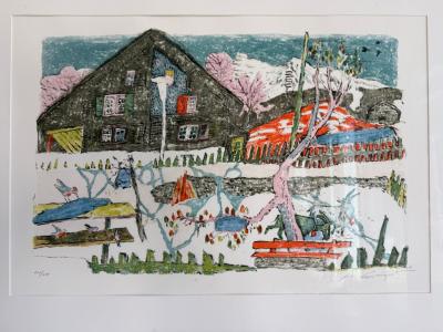 Alois Carigiet – Originalgrafik 1978, signiert & limitiert (200/250) oder eine Kopie