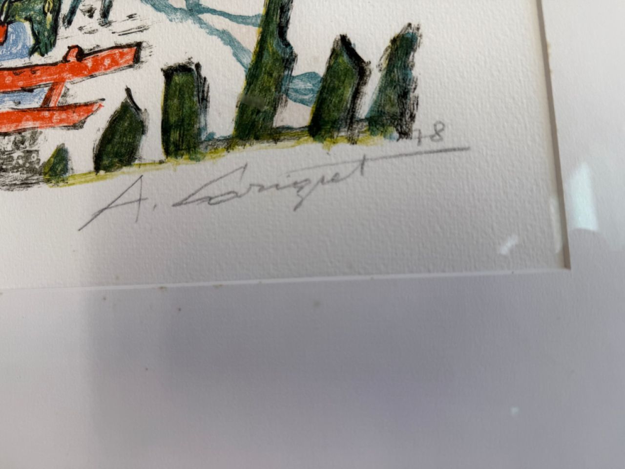 Alois Carigiet – Originalgrafik 1978, signiert & limitiert (200/250) oder eine Kopie