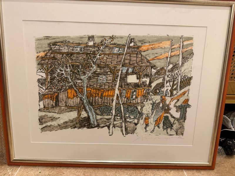 Alois Carigiet – Signierte Originalgrafik (1982), limitiert! - oder eine Kopie