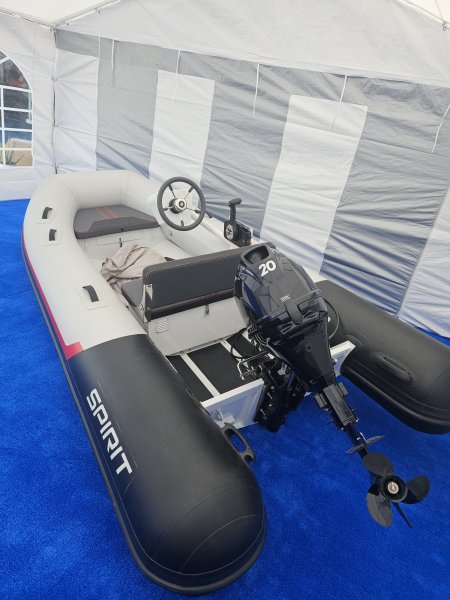 Aluminium Rib, AQUASPIRIT 350C mit Motor, neu