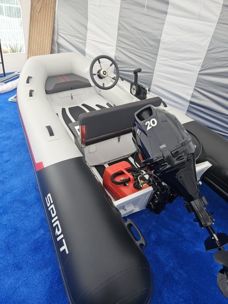 Aluminium Rib, AQUASPIRIT 350C mit Motor, neu
