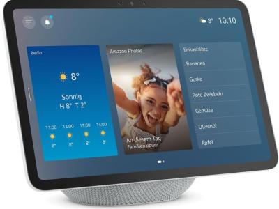 Amazon Echo Show 11 (última generación) – pantalla de 11 pulgadas Full HD, audio 3D, blanco